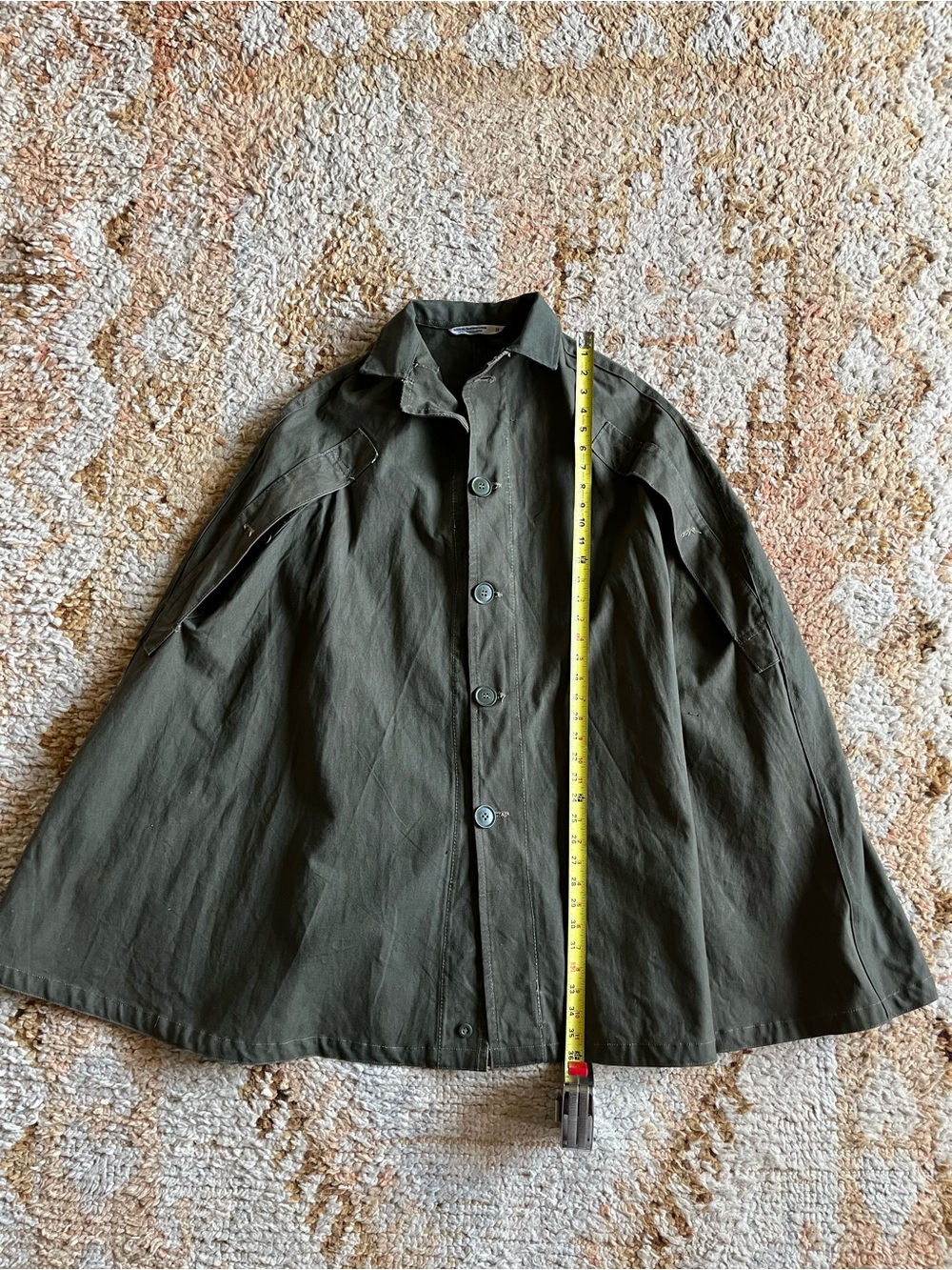 Reworked military cape from Puebco